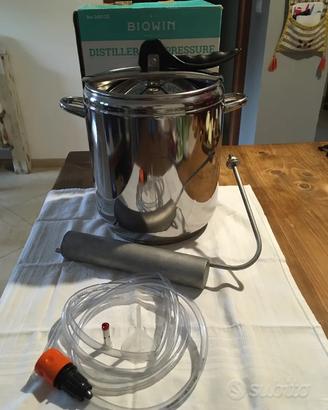 Distillatore per idrolati, oli essenziali etc.