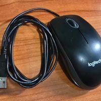Mouse Logitech B100 cablato