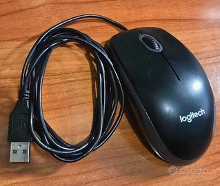 Mouse Logitech B100 cablato