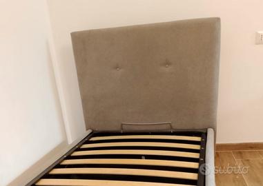 Letto singolo 🛏️ conrenitore una pizza