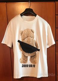 Maglietta nuova orso con marsupio tg L