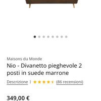 divano letto Maison du Monde