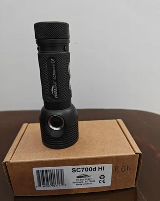torcia Zebralight SC700d Hi BobMcbob 4000k