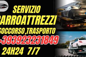 SERVIZIO Carroattrezzi soccorso stradale trasporto