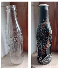 BOTTIGLIE DI COCA COLA IN ALLUMINIO E DI VETRO