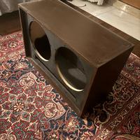 Cassa cabinet 2x12 Bass Reflex DIY