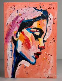 Quadro moderno astratto 70x100