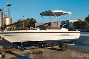 Barca 6mt con motore