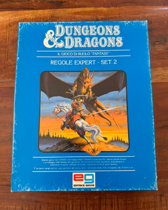 D&D - Scatola Blu - Regole Expert Set 2