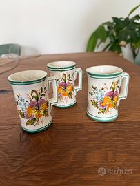 Set 3 Bicchierinio  in Ceramica – Capuani Este