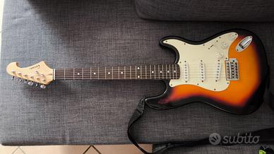 Kit Chitarra Elettrica Tenson Sunburst + Amp