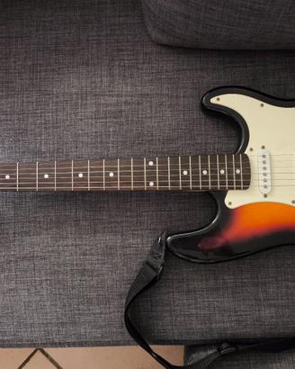 Kit Chitarra Elettrica Tenson Sunburst + Amp