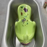 Vaschetta con cavalletto appoggio + riduttore