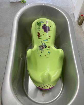 Vaschetta con cavalletto appoggio + riduttore