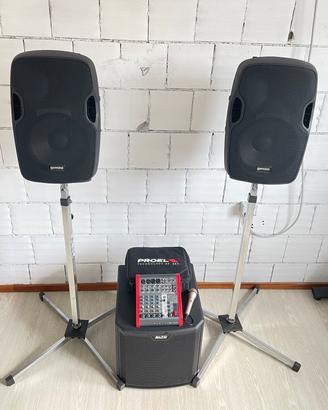 Impianto Audio Completo per feste ed eventi priv