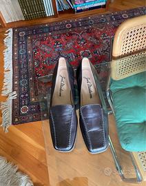 Mocassini NUOVI in vera pelle nr. 38