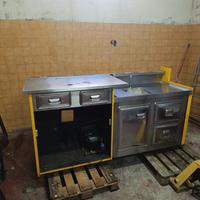 Bancone bar refrigerato