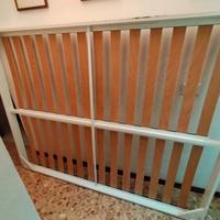 rete a doghe in legno