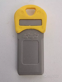 Chiave CL contactless Coges Gialla autolavaggi