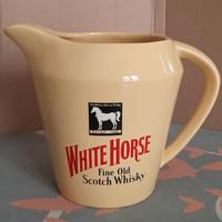 Brocca in ceramica whisky White Horse 