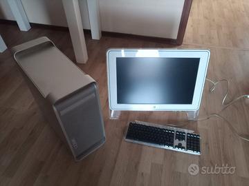 Apple PowerMac G5  + Monitor Cinema Display 24"