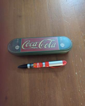 penna Coca Cola con astuccio