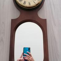 orologio da parete con specchio 