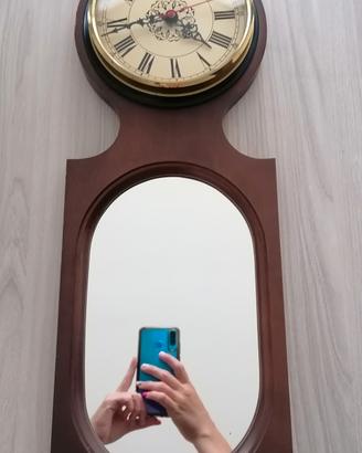orologio da parete con specchio 