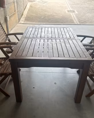 tavolo da esterno allungabile