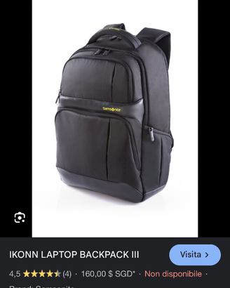 Zaino Samsonite LP backpack III