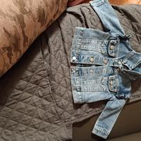 Giacca jeans bimba 