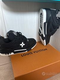 scarpe uomo louis vuitton skate nere