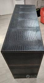 Consolle Consolle “stampa coccodrillo”. Misure: L.