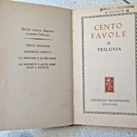 CENTO FAVOLE DI TRILUSSA ORIGINALE 1943