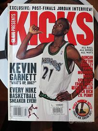 SLAM Magazine Kevin Garnett Timberwolve Kicks RARO