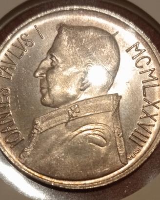 1000 lire 500 lire argento papa Giovanni paolo 1 °