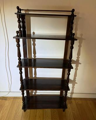 Etagere legno di noce 