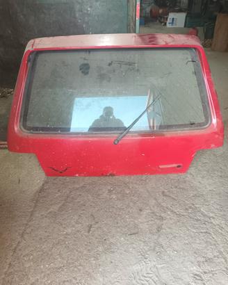 cofano posteriore fiat uno turbo 1988