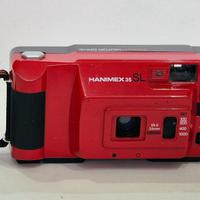 Hanimex 35sl Motor Drive Rossa con flash