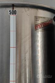 Serbatoio inox Enorossinox 500 litri per olio