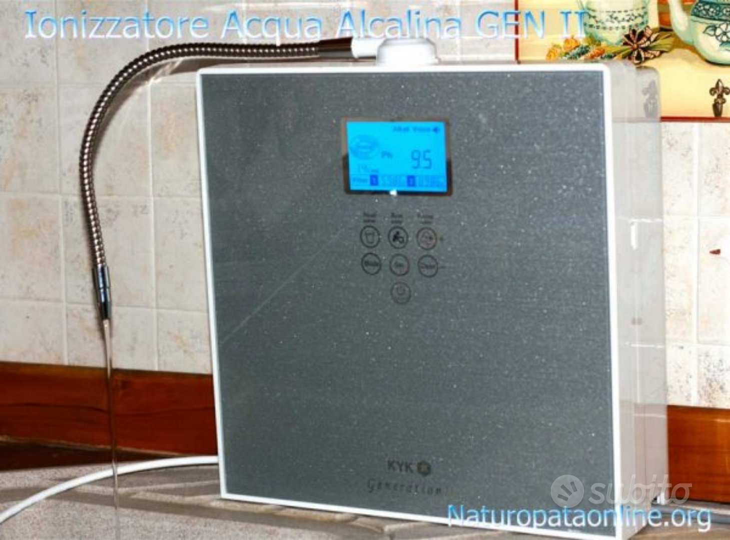 Ionizzatore acqua alcalina Vitha - Arredamento e Casalinghi In
