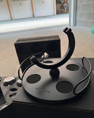 Decanter globo in cristallo