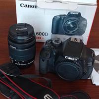 CANON 600D con Obiettivo 18-55