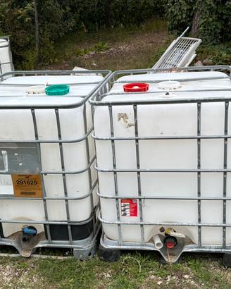Cisterne per acqua piovana 100o litri una