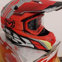 Casco Cross/Enduro GIVI, Taglia L, con maschera.