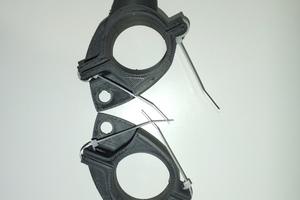 Supporti frecce originali 3D Dragstar 650/125/250