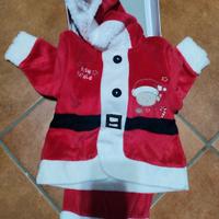 vestito Babbo Natale 6/9 mesi 