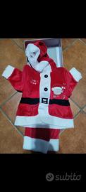 vestito Babbo Natale 6/9 mesi 