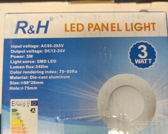 led da incasso da interno colore  bianco 