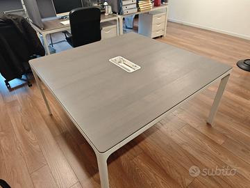 bekant ikea scrivania 140x140